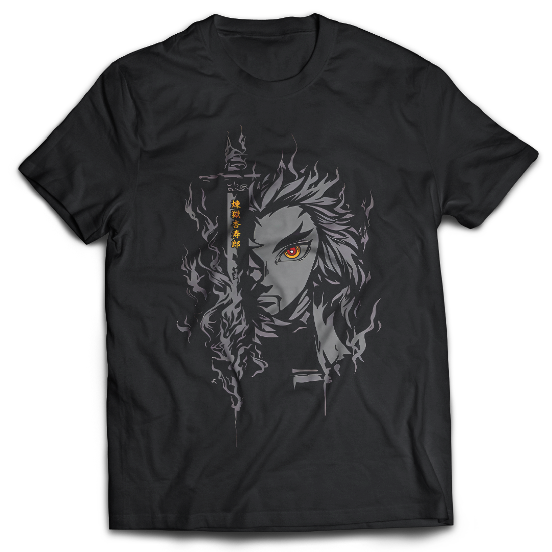 Flame Hashira X Kyojuro Rengoku - Demon Slayer - Anime - T-shirt