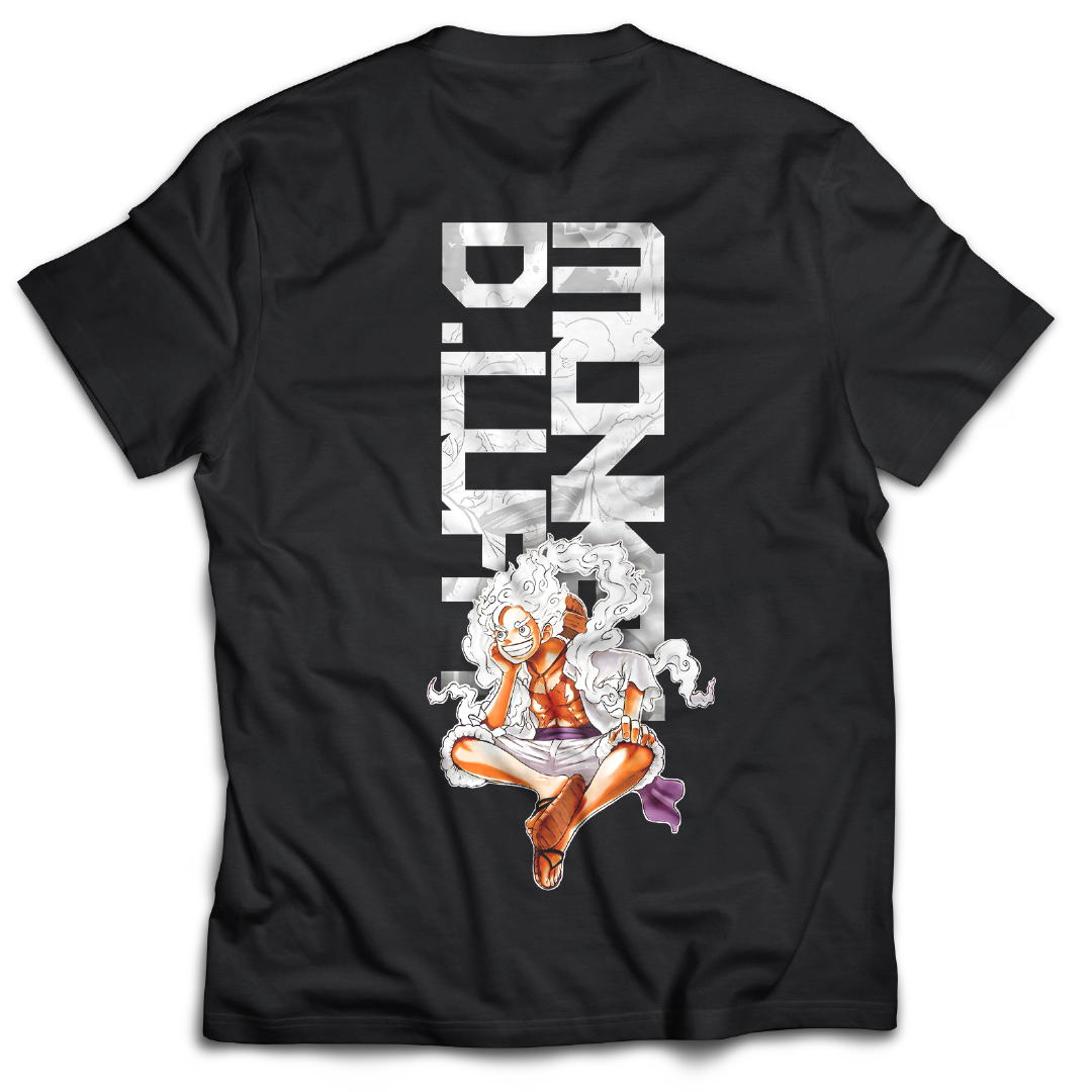 Luffy Gear 5 - One Piece - Anime - T-shirt - Back