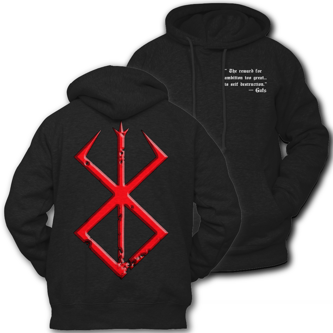 Brand Of Sacrifice V2 Berserk Anime Hoodie