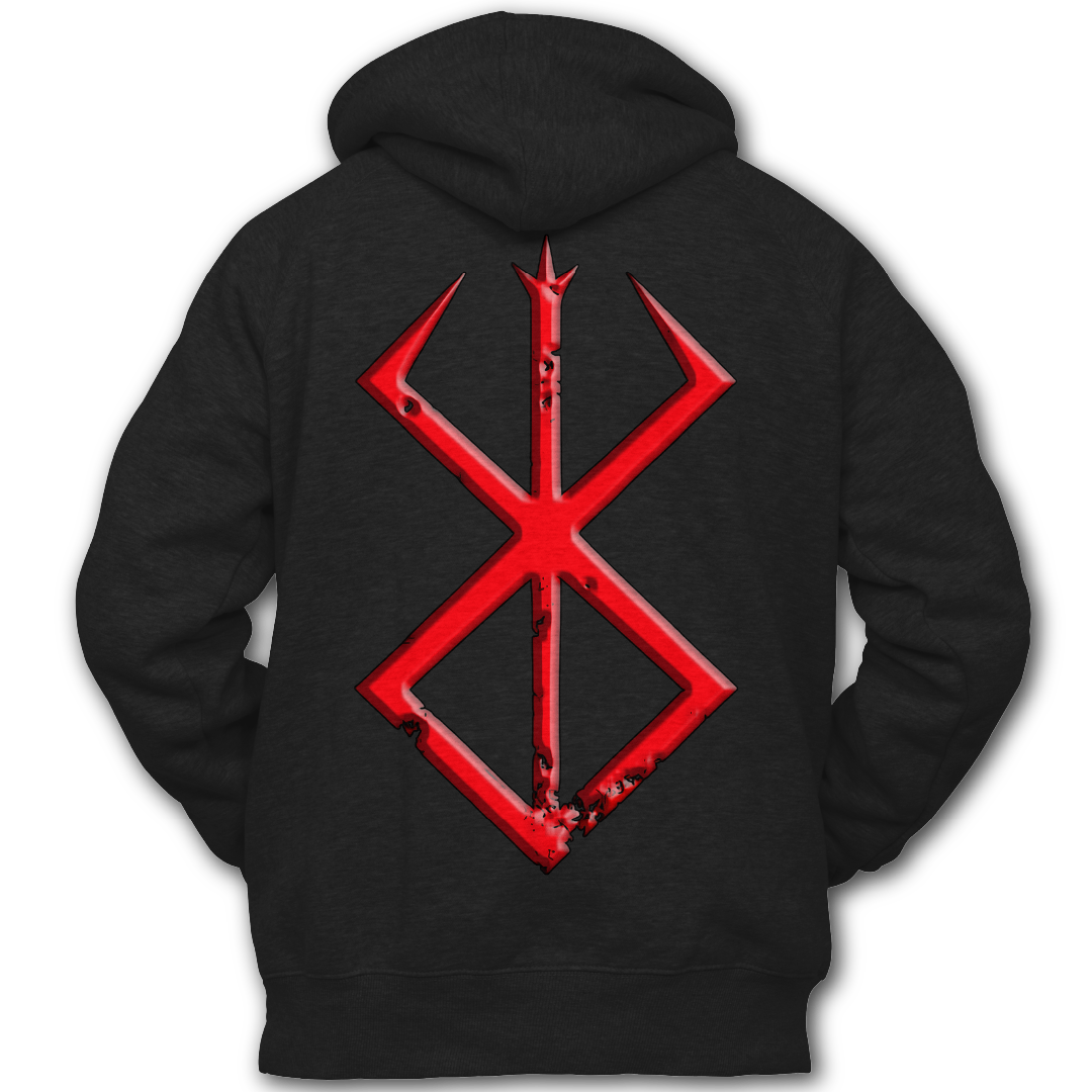 Brand Of Sacrifice V2 Berserk Anime Hoodie Back