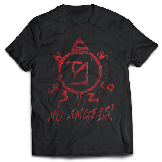 Supernatural inspired black t-shirt with graphic design