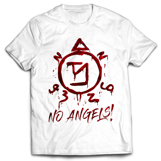 Supernatural inspired white t-shirt with graphic design