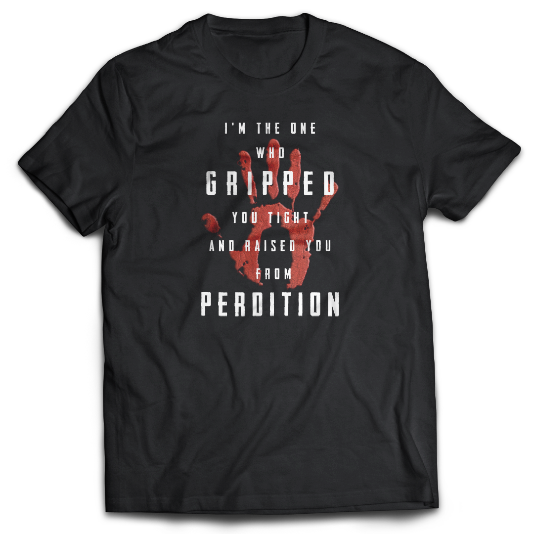 Supernatural inspired black t-shirt with graphic design