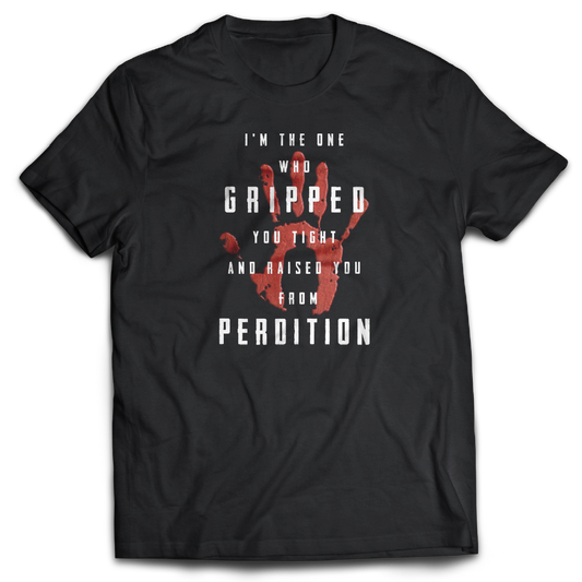 Supernatural inspired black t-shirt with graphic design