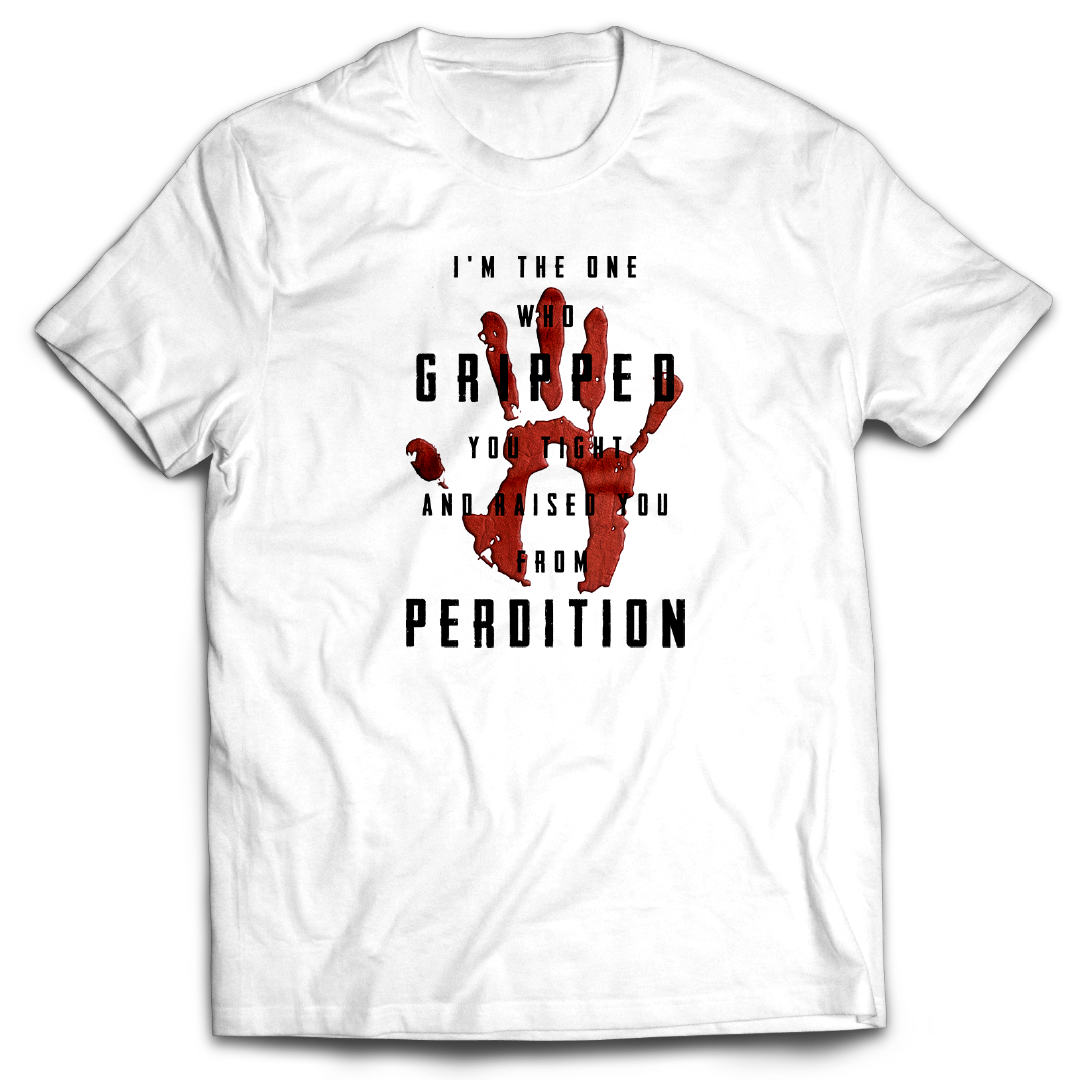 Supernatural inspired white t-shirt with graphic design