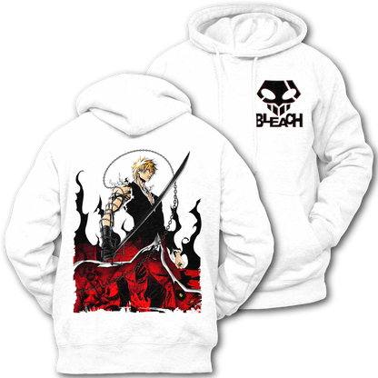 Ichigo - The Substitute Soul Reaper - Bleach - Anime - Hoodie