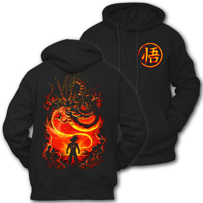 Goku - The Eternal Wish - Dragon Ball - Anime - Hoodie