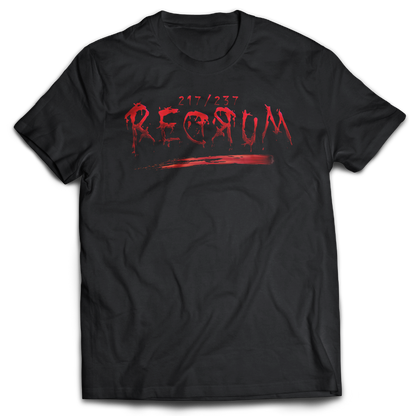 The Shining - Redrum - Horror - Tee - Black