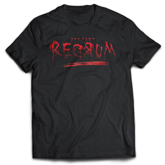 The Shining - Redrum - Horror - Tee - Black