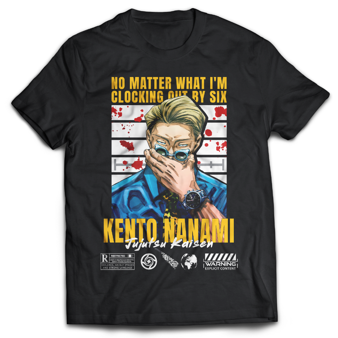 Kento Nanami - Jujutsu Kaisen - JJK - Anime - Tee