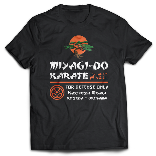 Cobra Kai - For Defense Only - Black Edition - T-shirt