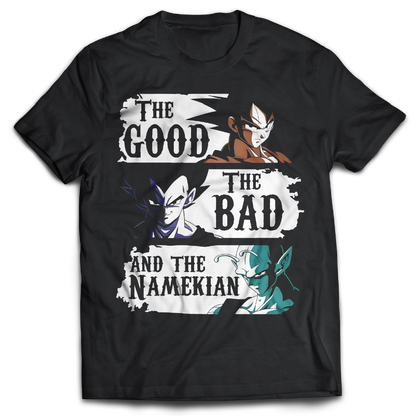 The Good, The Bad And The Namekian - Dragon Ball - Anime - T-shirt