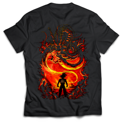 Goku - The Eternal Wish - Dragon Ball - Anime - Tshirt - Back