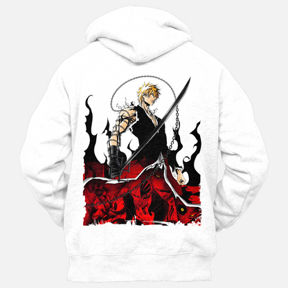 Ichigo - The Substitute Soul Reaper - Bleach - Anime - Hoodie - Back