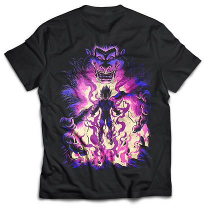 Vegeta - Ego Of The Prince - Dragon Ball - Anime - T-shirt - Back