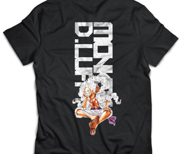 Luffy Gear 5 - One Piece - Anime - Tee – Nocturnal Sunshine
