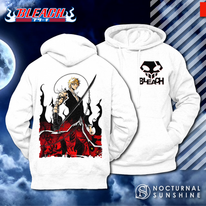 Ichigo - The Substitute Soul Reaper - Bleach - Anime - Hoodie 2