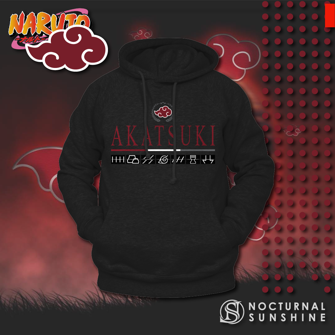 Anime Merch in South Africa. This Akatsuki hoodie, inspired from the Naruto anime, is the perfect way to show off your love for the popular series.