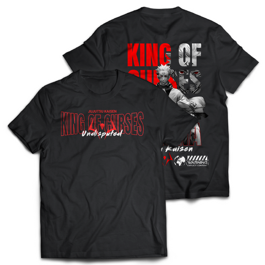 King Of Curses - Sukuna - Jujutsu Kaisen - JJK - Anime - Tee