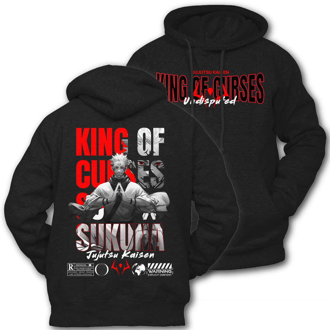 King Of Curses - Sukuna - Jujutsu Kaisen - JJK - Anime - Hoodie