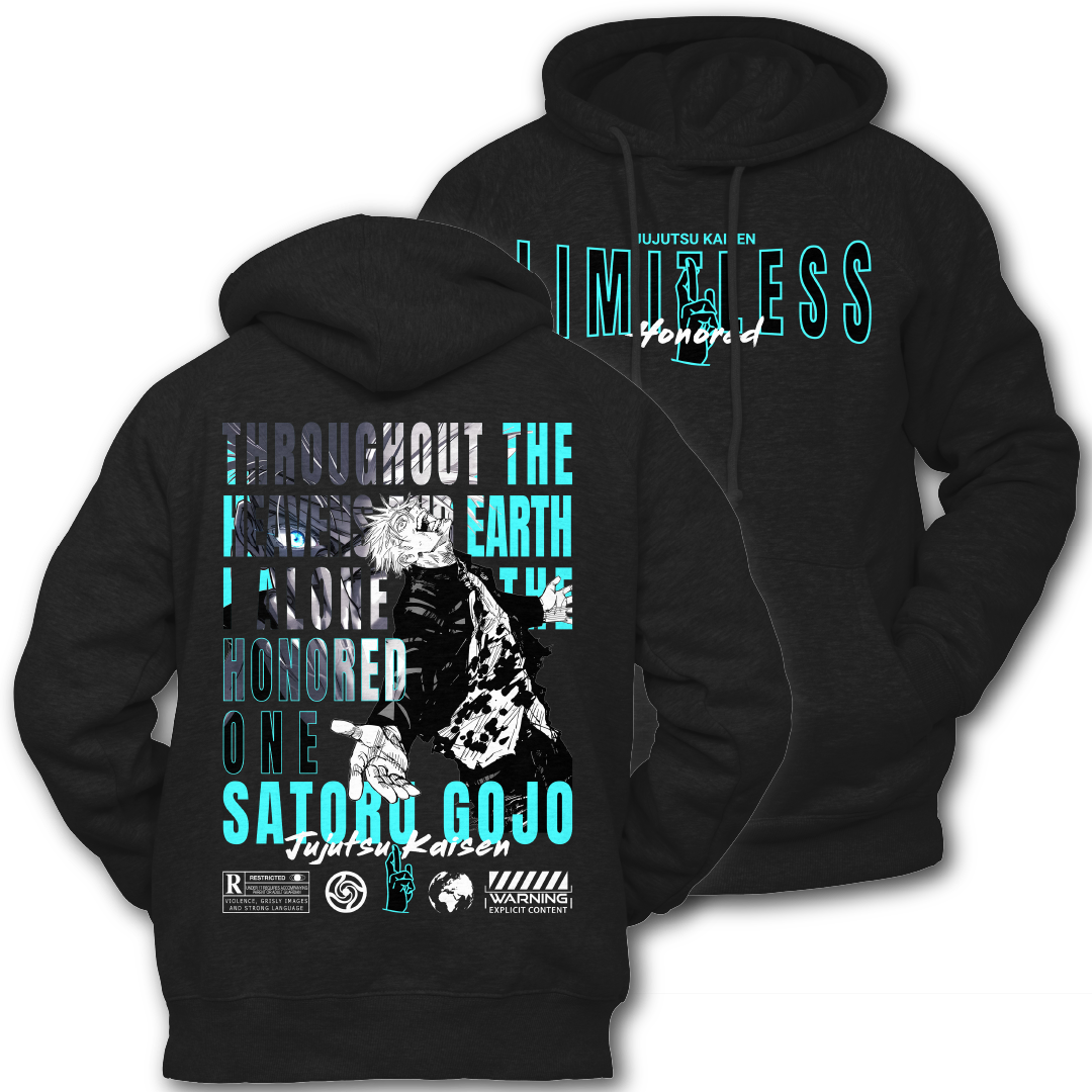 Limitless - Satoru Gojo - Jujutsu Kaisen - JJK - Anime - Hoodie