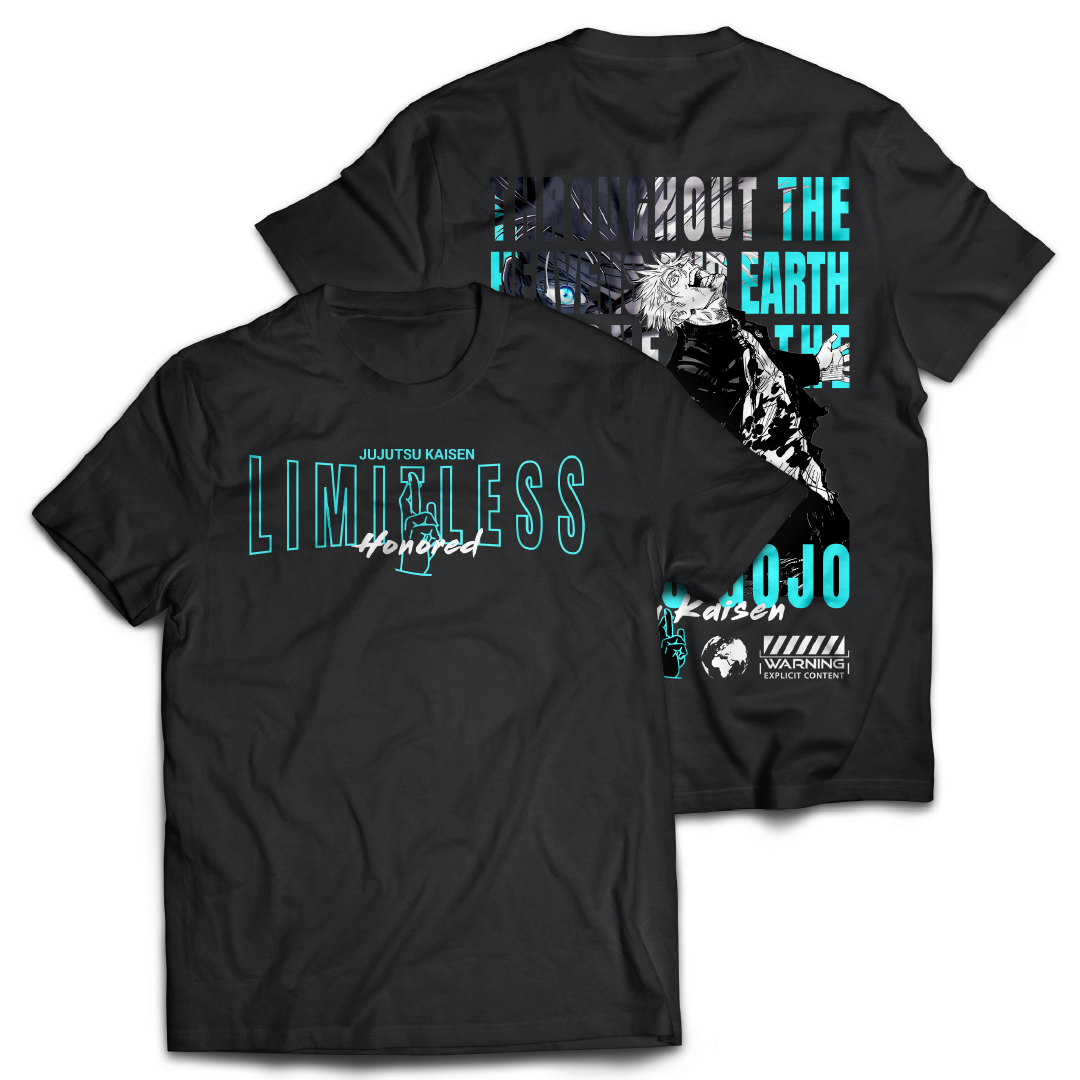 Limitless - Satoru Gojo - Jujutsu Kaisen - JJK - Anime - Tee