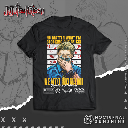 Kento Nanami - Jujutsu Kaisen - JJK - Anime - Tee