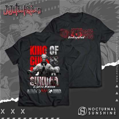 King Of Curses - Sukuna - Jujutsu Kaisen - JJK - Anime - Tee