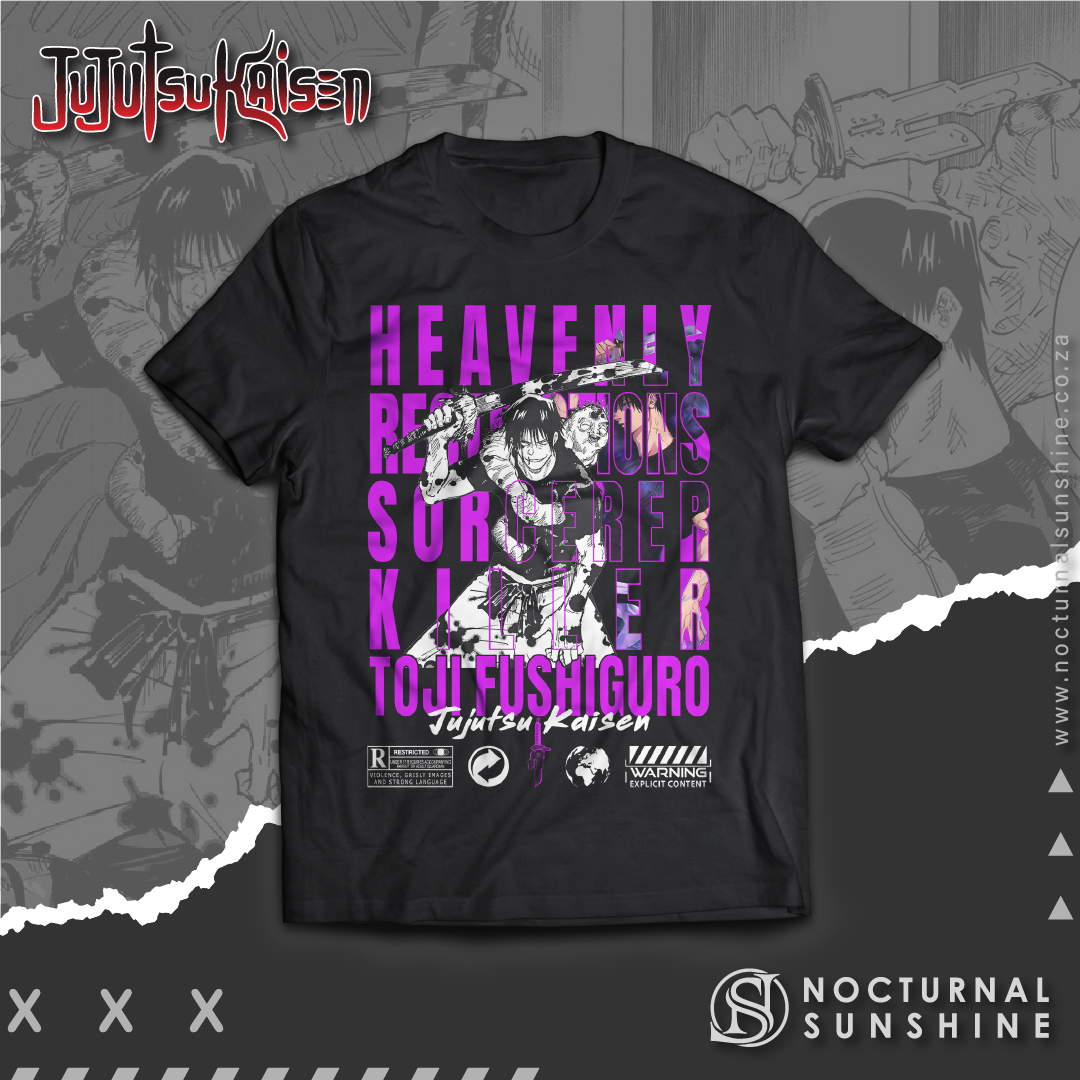 Toji Fushiguro - Jujutsu Kaisen - JJK - Anime - Tee