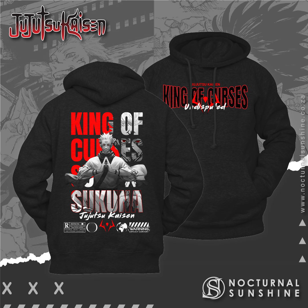 King Of Curses - Sukuna - Jujutsu Kaisen - JJK - Anime - Hoodie