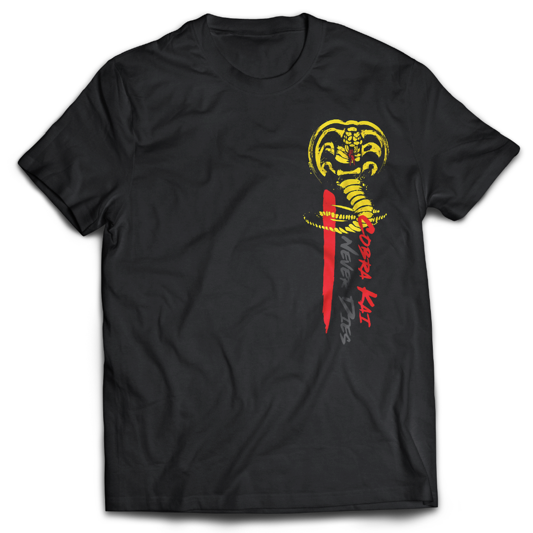 Cobra Kai Never Dies - T-shirt - Front