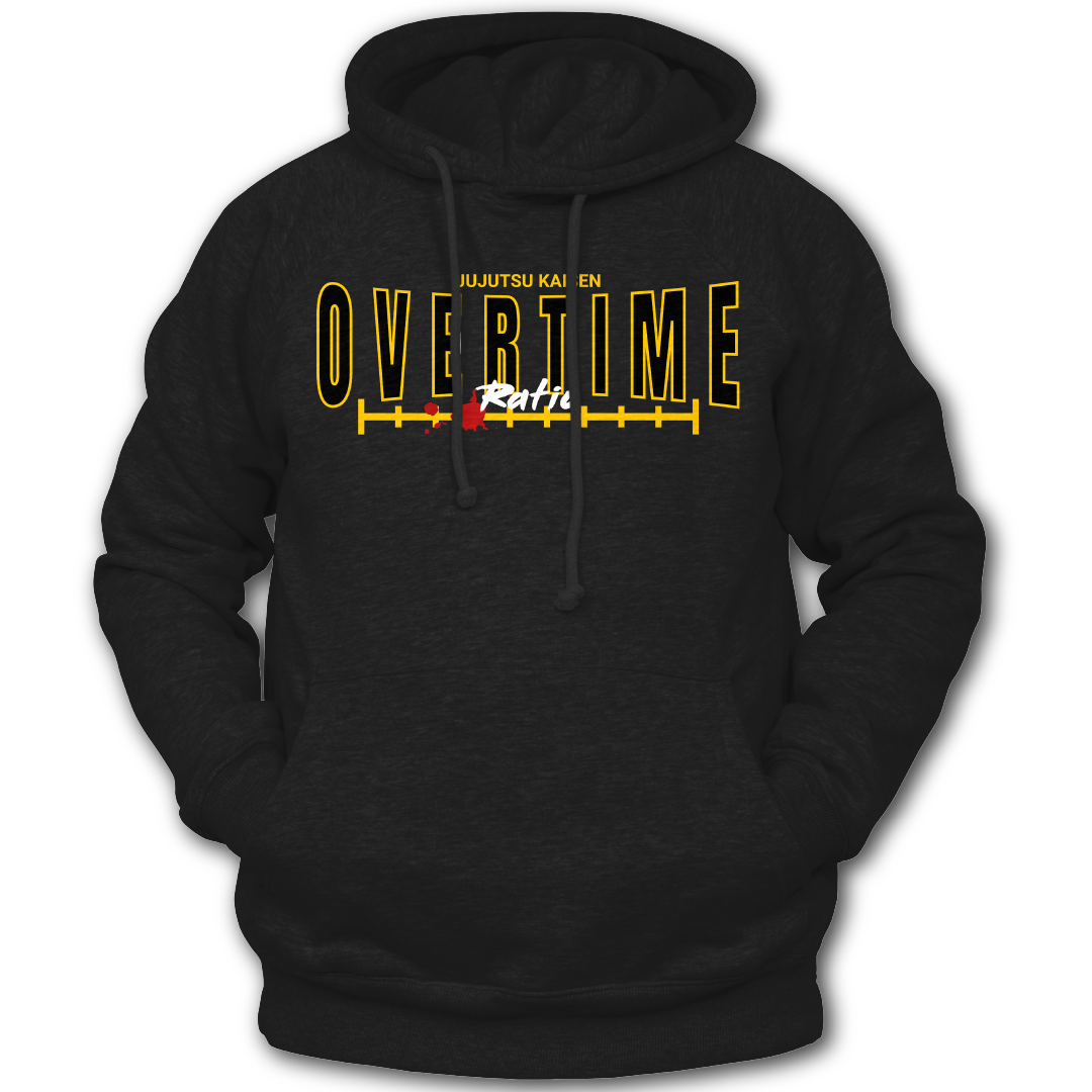 Overtime - Kento Nanami - Jujutsu Kaisen - JJK - Anime - Hoodie - Front