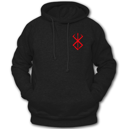 Guts X Berserker Armor - Berserk - Anime - Hoodie - Front