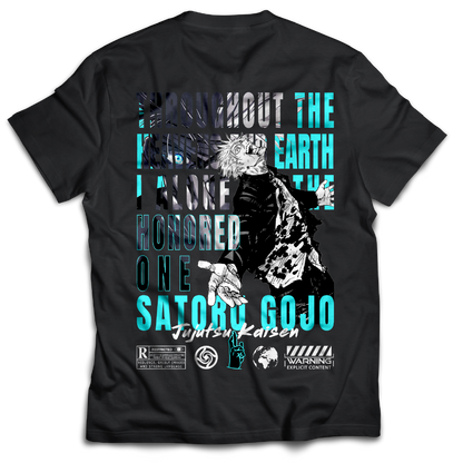 Limitless - Satoru Gojo - Jujutsu Kaisen - JJK - Anime - Tee - Back