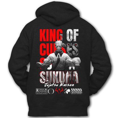 King Of Curses - Sukuna - Jujutsu Kaisen - JJK - Anime - Hoodie - Back