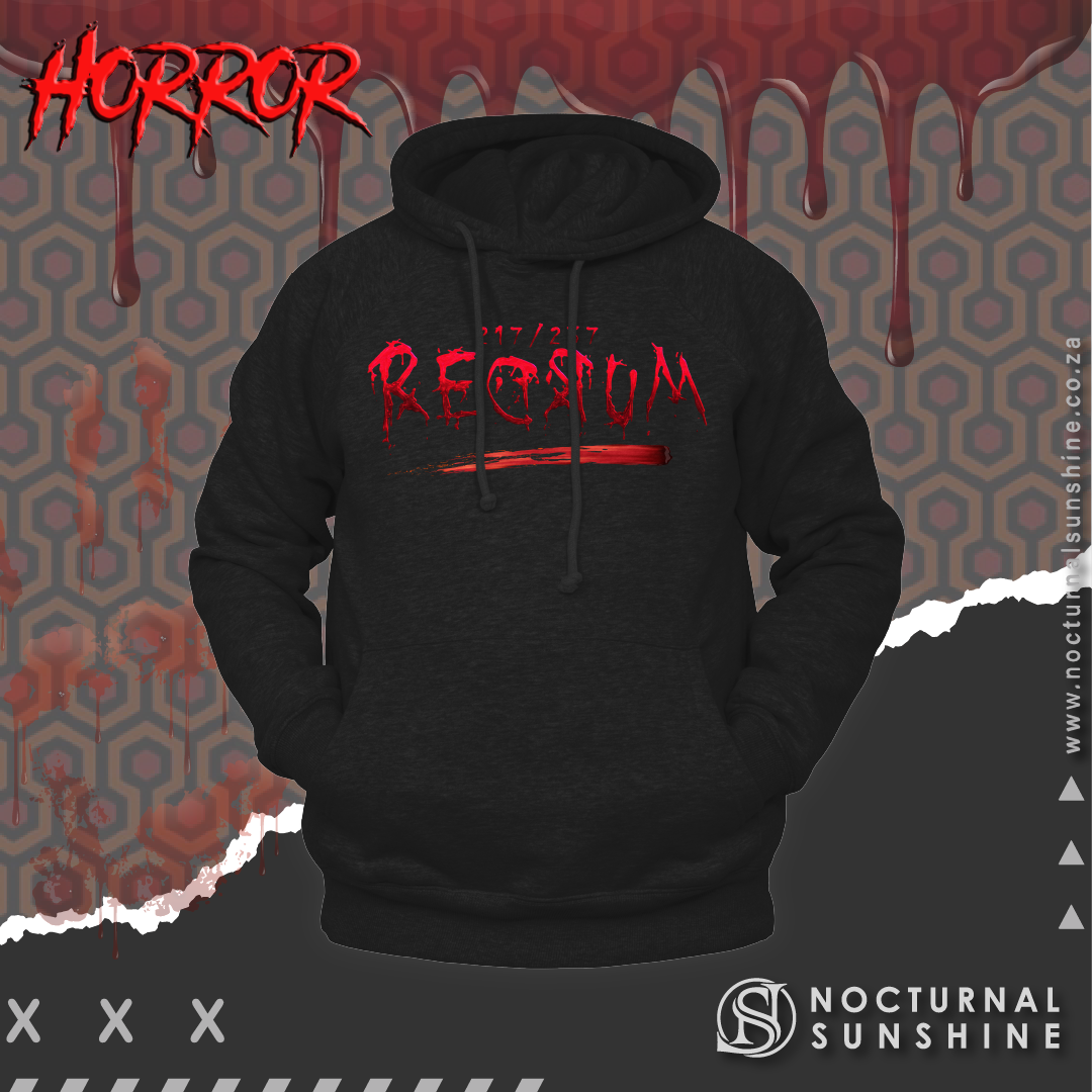 The Shining - Redrum - Horror - Hoodie - Black