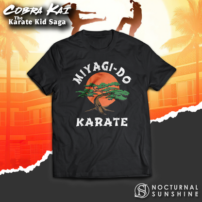 Cobra Kai - Miyagi-Do Karate - Black Edition - T-shirt