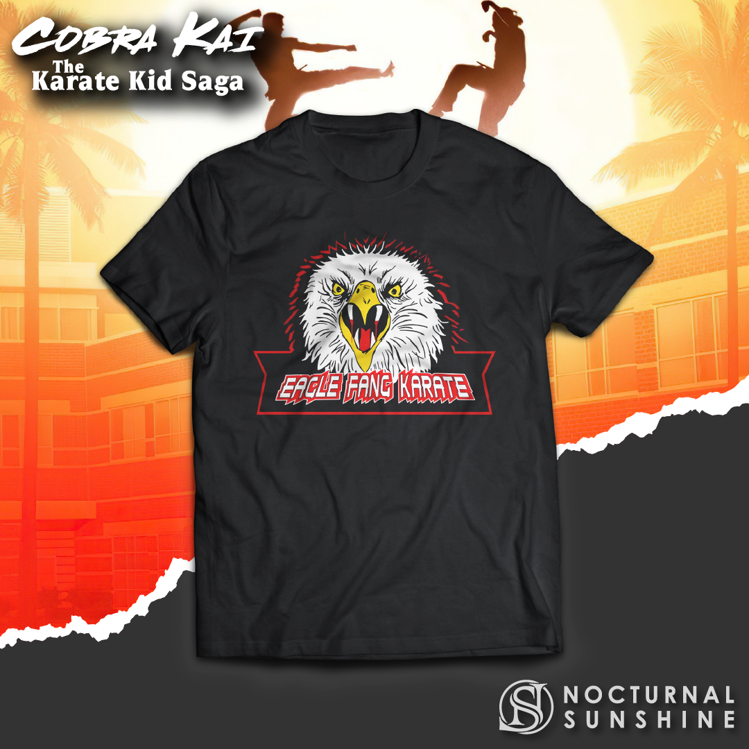 Cobra Kai - Eagle Fang Karate - Black Edition - Tee