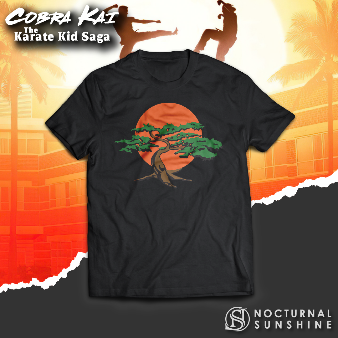 Cobra Kai - Miyagi-Do Bonsai - Black Edition - T-shirt