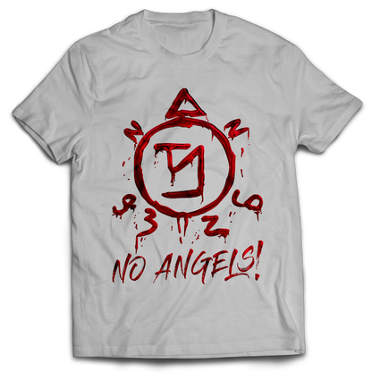 Supernatural inspired gray t-shirt with graphic design