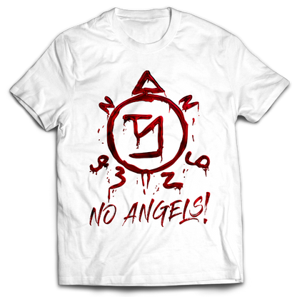 Supernatural inspired white t-shirt with graphic design